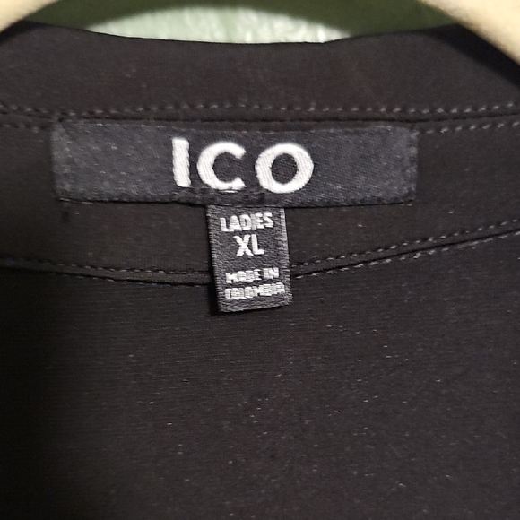 Elegant Black Long Sleeve Dress - Picture 3 of 8